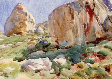  Rock Arte - El paisaje de las Grandes Rocas del Simplon John Singer Sargent